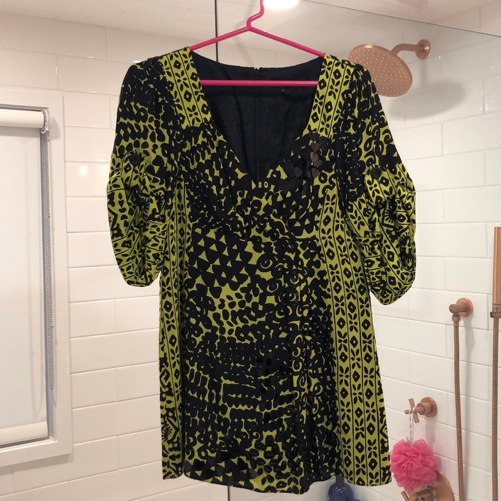 Nanette Lepore Dressy Heart Sequence Top